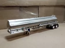 DCP FIRST GEAR 1/64 CHROME AND BLUE TANDEM AXLE HEIL FUEL TANKER