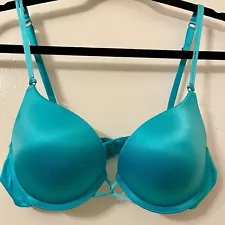 Blue Extreme Push Up Bra Size 38A