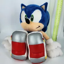 Sonic The Hedgehog 2001 Plush SA2 Adventure SOAP Sonic Plush 15" EXT. RARE SEGA