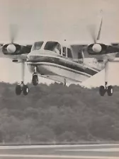 Aviation Magazine Photo - Britten-Norman Islander Landing (1974)