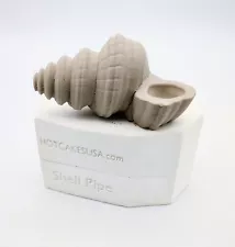 Seashell Conch Shell Pipe Ceramic Slip Casting Mold