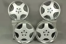 Mercedes W220 W215 S500 CL500 AMG 18" Wheels Rims Set Staggered Monoblock OEM