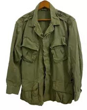 Vietnam War 2nd Pattern Jungle Jacket Tropical Uniform Vintage Distressed SF