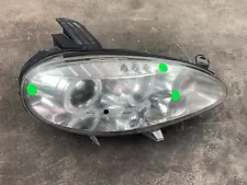 2001-2005 Mazda Miata Mx5 Passenger Right Chrome LED Headlight NB2 01-05 *READ*