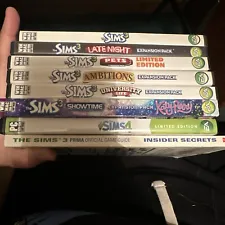 New ListingThe Sims 3/4 PC Lot of 8 Game & Expansion Packs Read Description