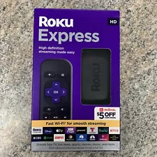 Roku Express 3960RW HD Streaming Device - Black