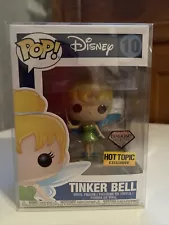 Funko Pop! Tinker Bell #10 Disney Diamond Collection Hot Topic Exclusive