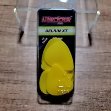 Wedgie DELRIN XT .73mm YELLOW Textured Guitar Pick 12-Pack | Medium