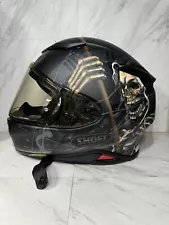 Shoei Rf 1400 Motorcycle Helmet Large Size Reaper Faust