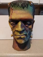 1:1 FRANKENSTEIN monster horror life size BUST pro painted!