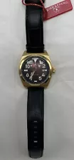 Swiss Legend Heritage Black Mother of Pearl Leather Men's 44mm Watch (Working)