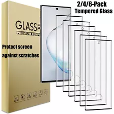 For Samsung Galaxy Note 10 Plus 5G Clear Tempered Glass Full Screen Protector