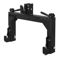 3 Pt Quick Hitch for Cat 1 & 2 Tractors Attachments + 2" Receiver 3000 LB NEW