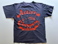 True Vintage Action Choppers T-shirt 1978! Custom Motorcycles