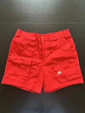 Nike Red Sailing Shorts