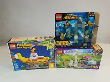 Lego Opened Sets W/ The Beatles Yellow Submarine #21306 & More!