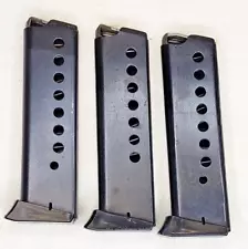 Lot of 3, VTG CZ Magazine for CZ50 CZ70 8 Round Capacity, 32 ACP, W/Finger Rest