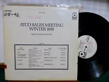 ATCO SALES MEETING WINTER 1970 PROMO INSECT TRUST / BLACK MAGIC NM LP