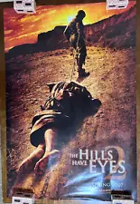 ROLLED THE HILLS HAVE EYES 2 2007 2-SIDED MOVIE POSTER WES CRAVEN