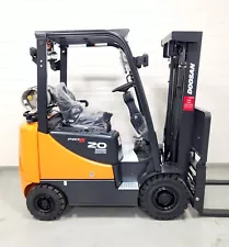 NEW 2024 DOOSAN G20SC-5 4000 LB PNEUMATIC TIRES FORKLIFT TRIPLE SIDE SHIFT + FP