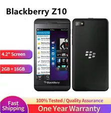 BlackBerry Z10 16GB BlackBerryOS LTE 3G 4G Unlocked Touch Smartphon-New Sealed