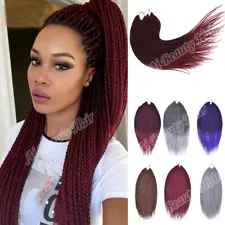 14"/18"/22" Senegalese Braiding Hair Crochet Braiding Synthetic Hair Extensions