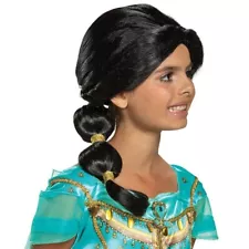 Aladdin Girls Disney Princess Jasmine Wig Halloween Costume Accessory #5688