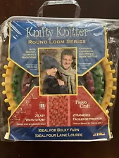 Knifty Knitter 210467 Round Loom, Set of 4 Provo Craft Easy Way To Knit Loom New