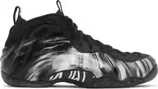 [DM0115-002] Nike Men's Authentic Air Foamposite 1 Black White Sneakers *NEW*