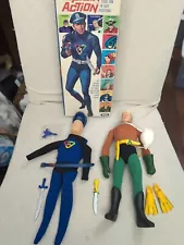 Original 1966 CAPTAIN ACTION in BOX by IDEAL TOYS Complete NICE!