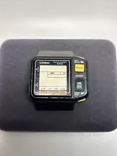 Vintage Casio JP-100W Pulse Check Vintage Digital Watch UNTESTED For Parts