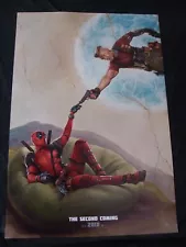 DEADPOOL 2 movie poster JOSH BROLIN RYAN REYNOLDS Original DS 2018 ADV 27x40