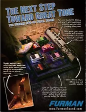 Furman Sound SPB-8c Pedal Board Original Print Ad