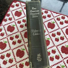 Vintage New American Standard Bible ~ Reference Bible ~ 1971 ~ Hardback