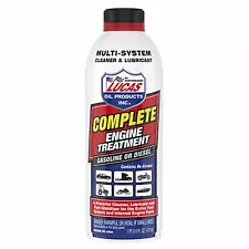 12 PAK Lucas Oil 16 oz. Complete Engine Treatment. It is a multi-system clean...