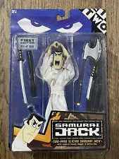 NIB 2001 Cartoon Network FIRST EDITION "SAMURAI JACK" Action Figure #614/1000