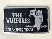 Vintage Original The Vultures San Antonio TX Hot Rod Car Club Plaque Rat Fink