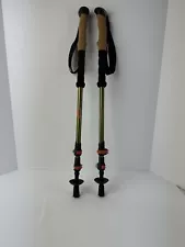 2 Ozark Trail Outdoor Equipment Adjustable Hiking/Walking Sticks