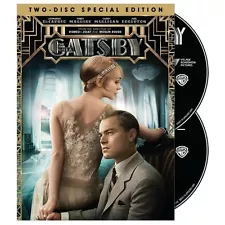 The Great Gatsby (DVD, 2013, 2-Disc Set, Special Edition) - NEW!!