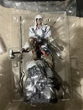 Assassins Creed 3 III Connor Statue Limited Collectors Edition with flag 2012