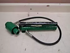 Greenlee 767 Hand Pump W/ 746 Ram For Hydraulic Knockout Punch Set FREE SHIPPING