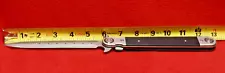 AMAZING MINT THE X BAY 13" open FOLDING STILETTO DAGGER EASY OPEN POCKET KNIFE