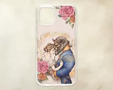 Watercolour Beauty and the Beast Roses Art Phone Case iPhone Samsung Motorola