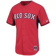 Boston Red Sox Men's MLB Authentic Majestic Cool Base Jersey Size: 48 Large