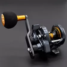 TICA X-Jigger Conventional Lever Drag Reel 7.3:1 Saltwater Boat Trolling Fishing