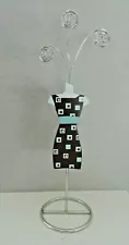 Mod Manikin Dress Form Figure Table Top Wire Card & Picture Holder