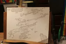 Vintage Gun Diagram & Parts List Sako Finnbear .264 .270 .300W Mag 375 Cal