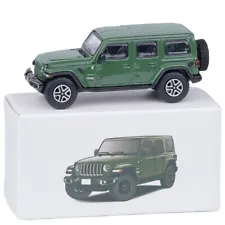 Collection Car 1:64 Sahara Model Jeep Wrangler 2019 Diecast Vehicle Metal Gifts