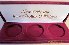 1 used Coin Holder for 3 New Orleans Silver $