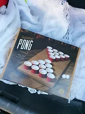 Table Top Ping Pong Beer Pong Great For Father’s Day Or Guys/girls Night